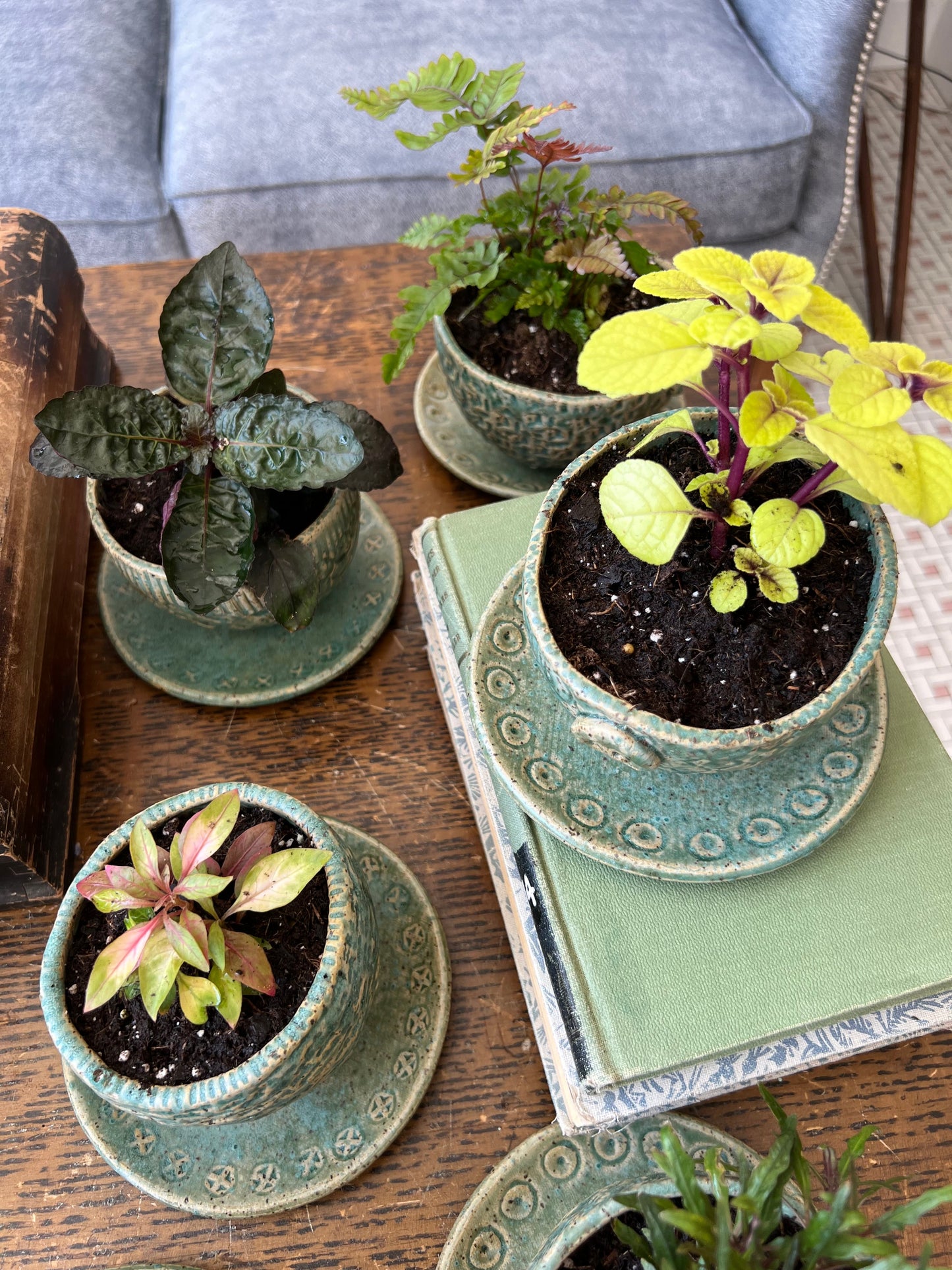 Nature Planter - Turquoise