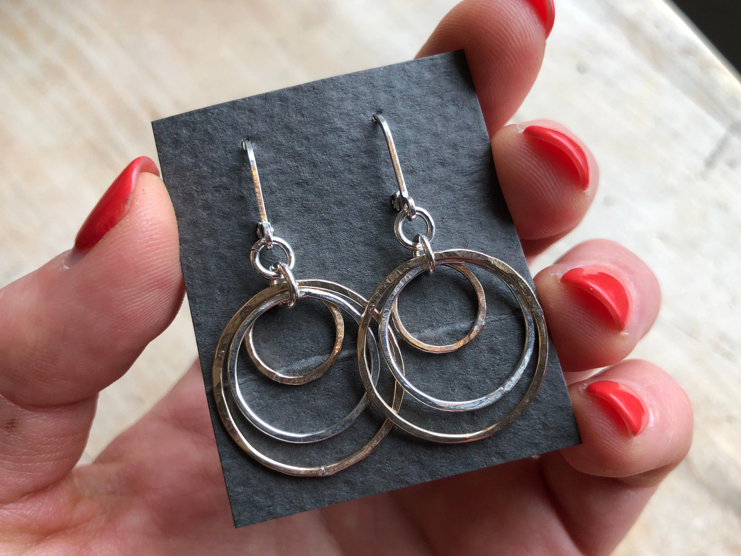 Triple Hoop Earrings