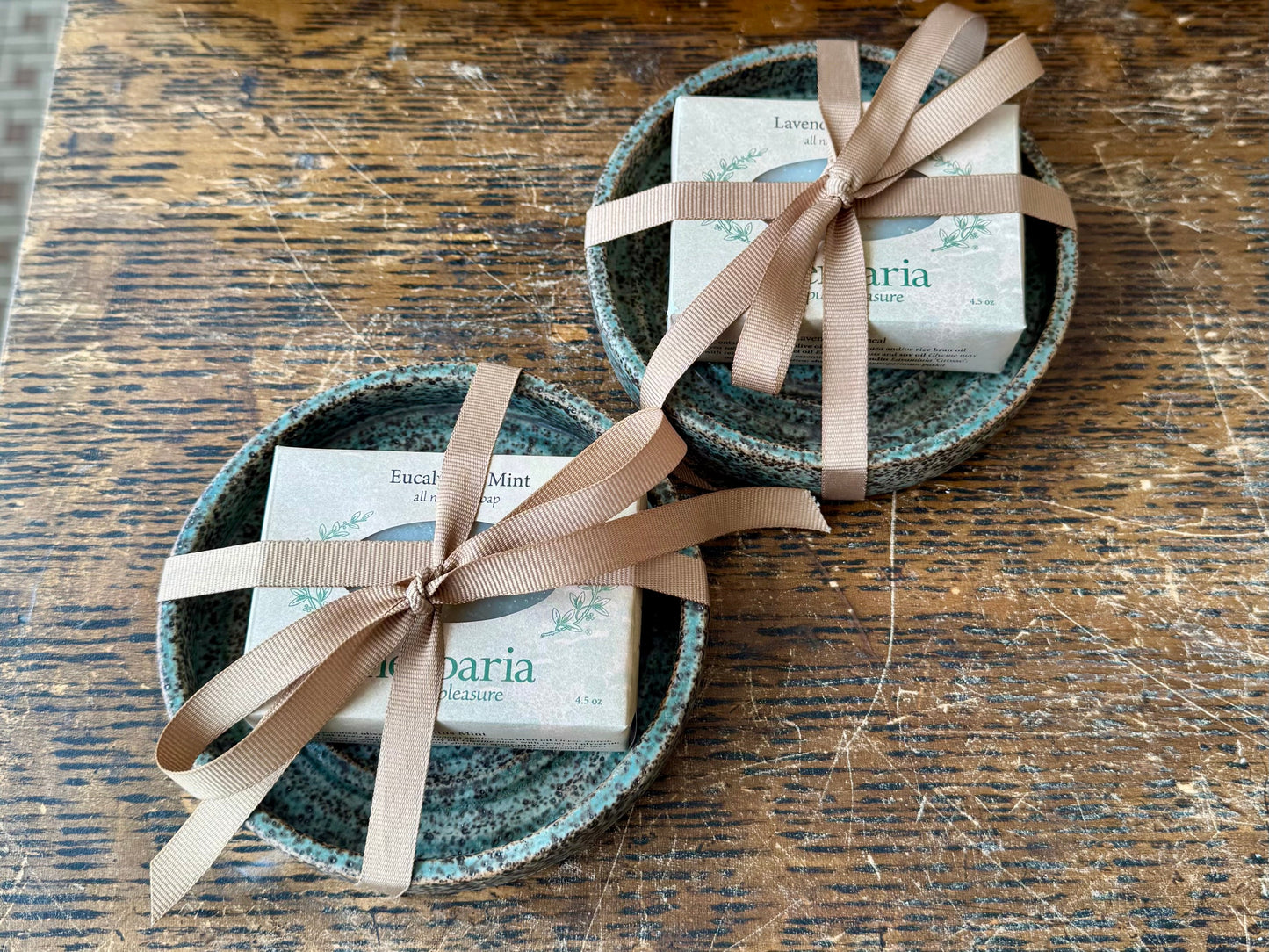 Soap Dish Set - Green
