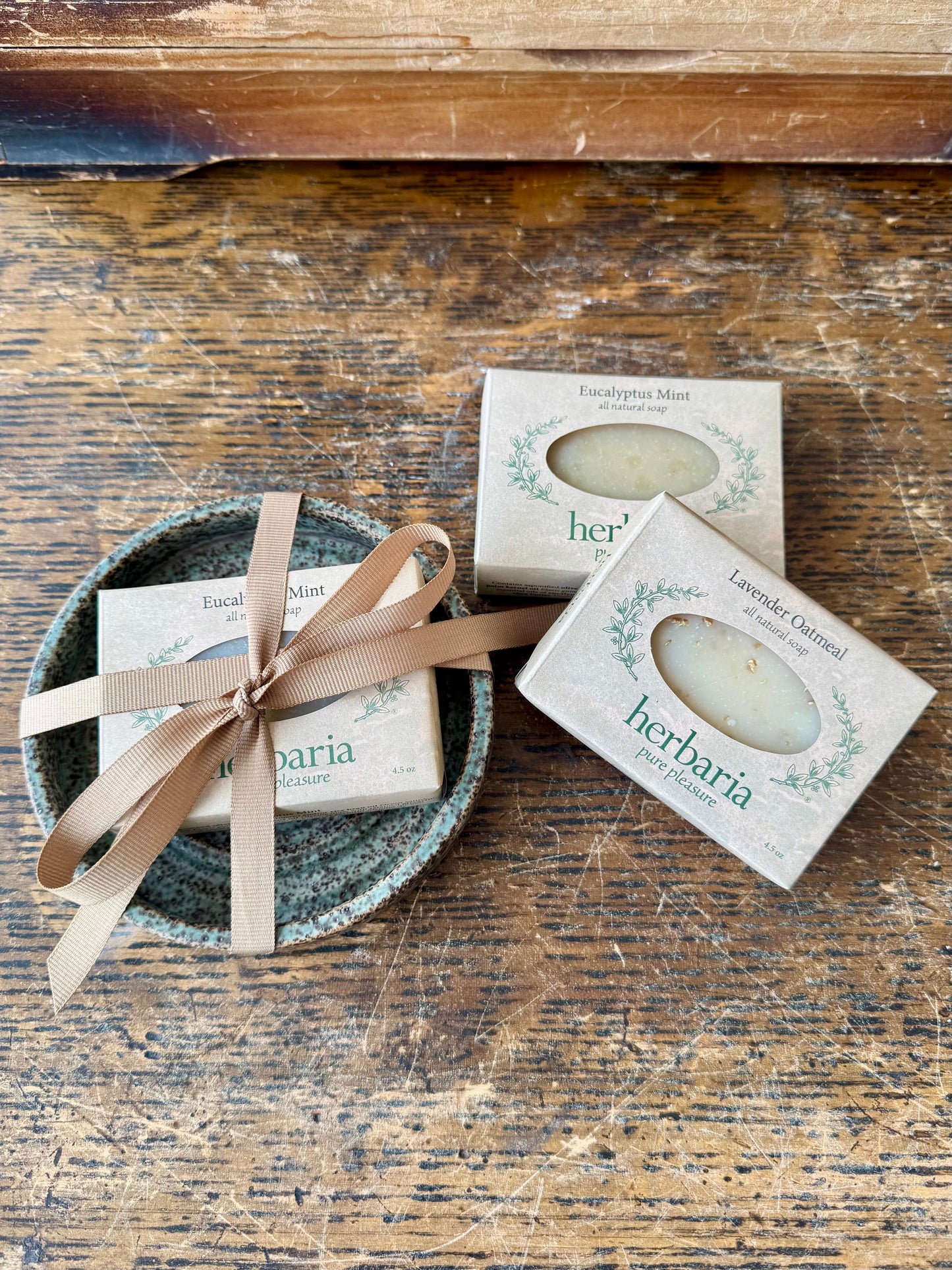 Soap Dish Set - Green