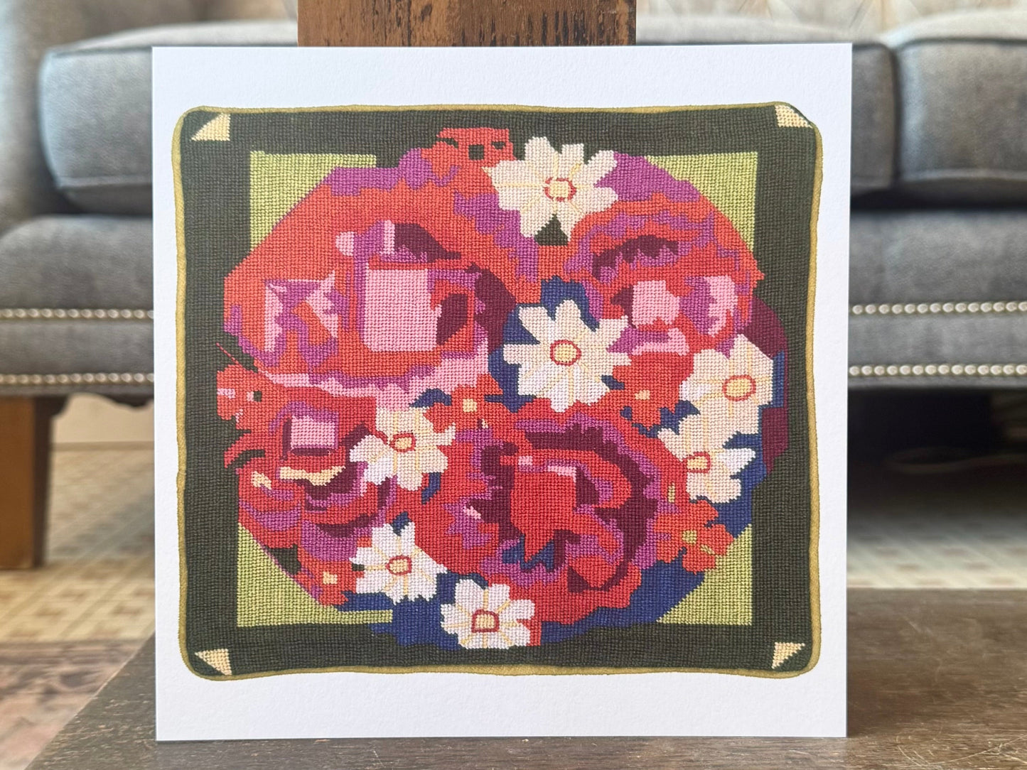 "Needlepoint" - Print
