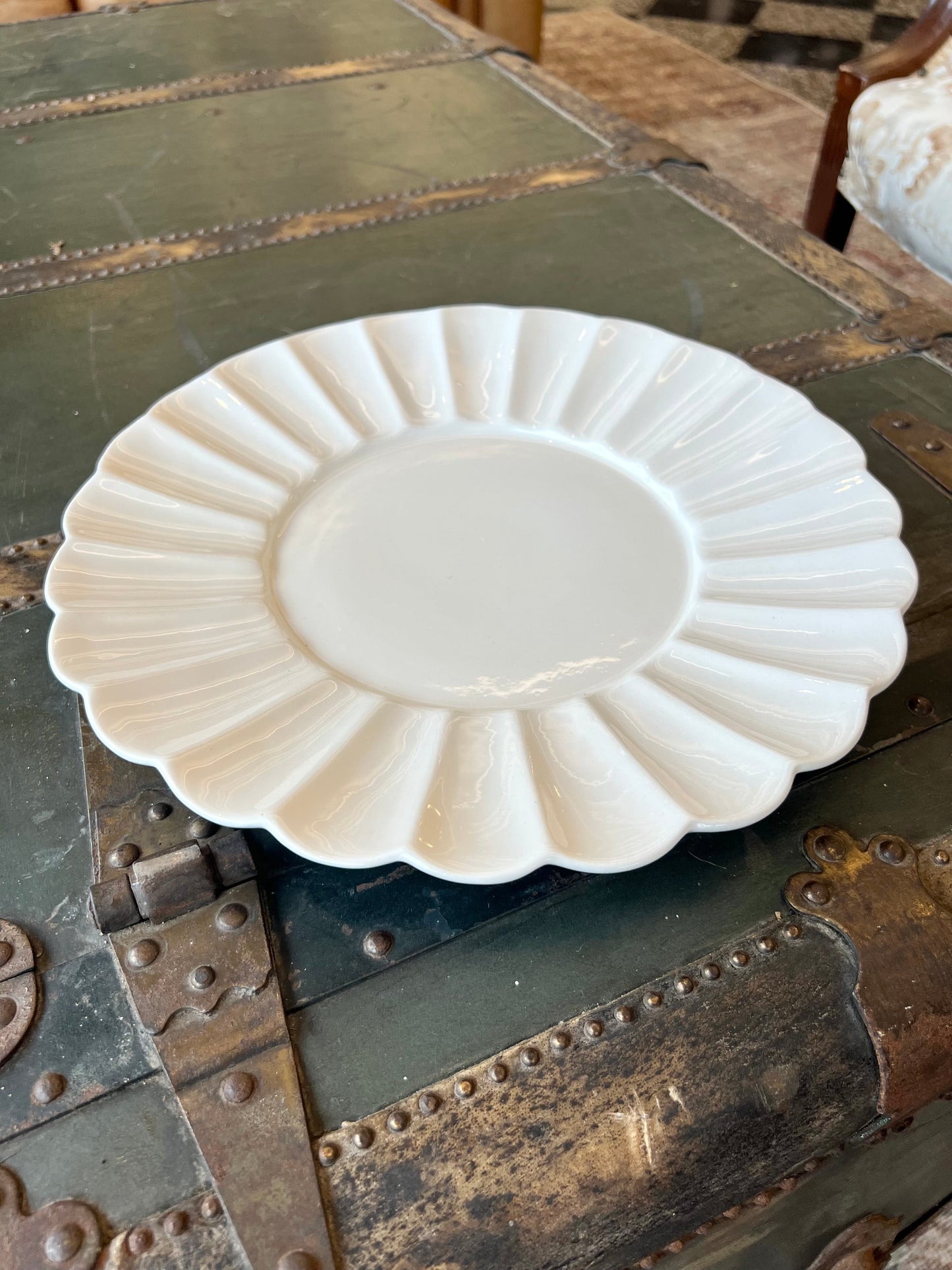 Scalloped Plate
