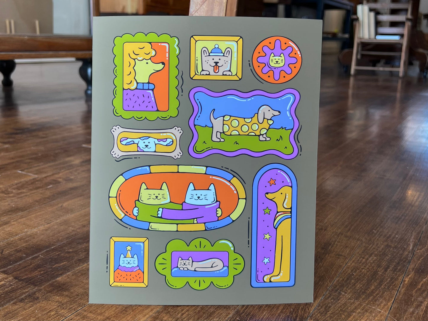 "Picture Perfect Pals" - Print