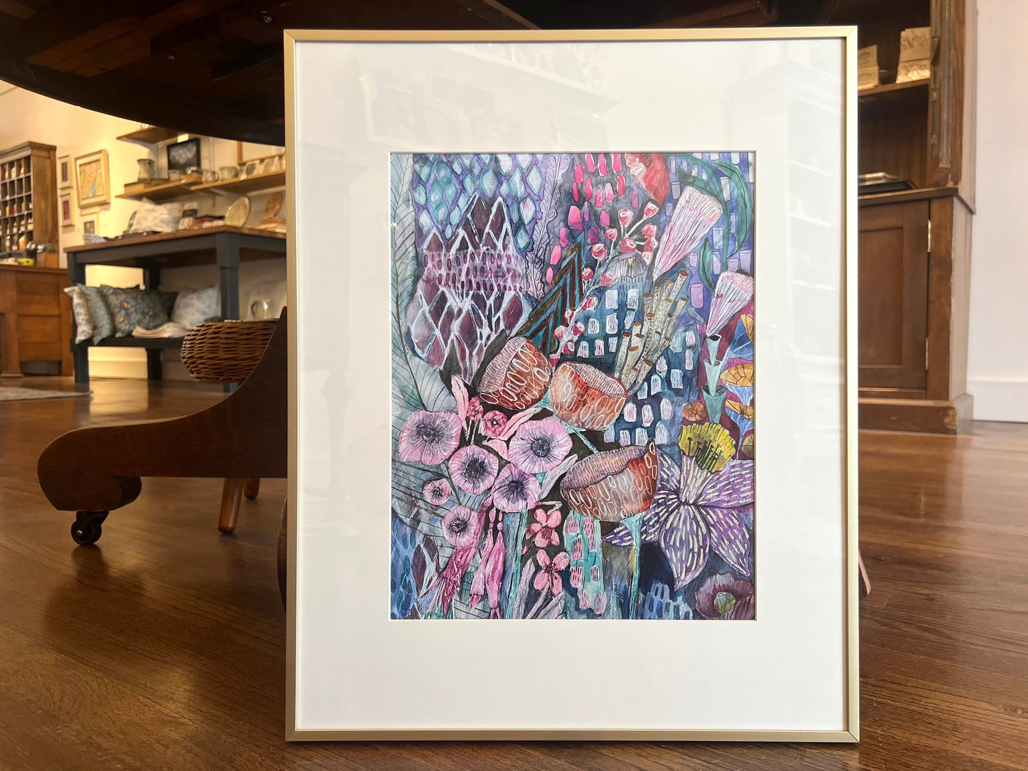 "Aglow" - Framed Print