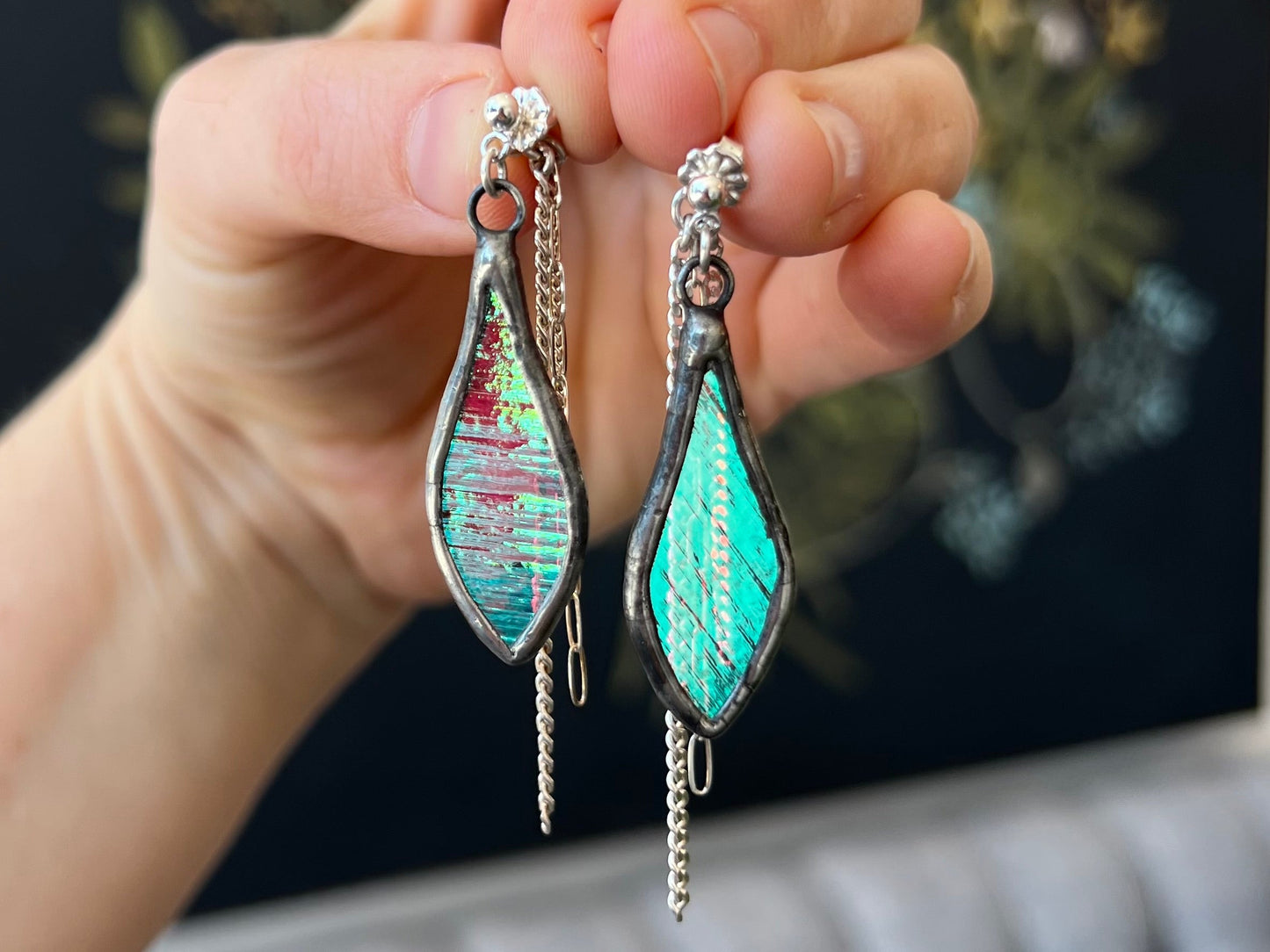 Magnolia Dangle Earrings