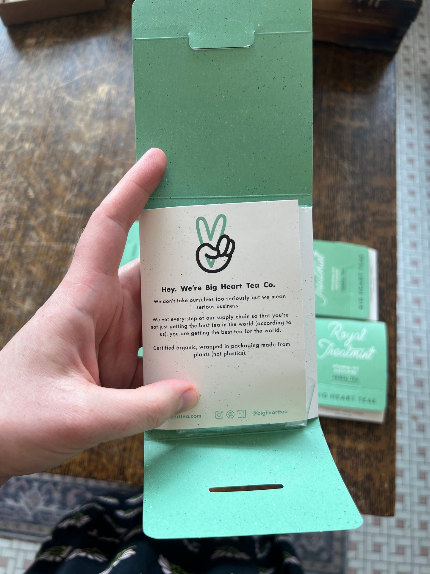 Royal Treatmint Tea for Two- Set of 6