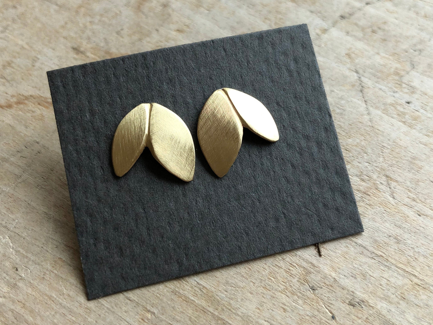 Double Leaf Earrings