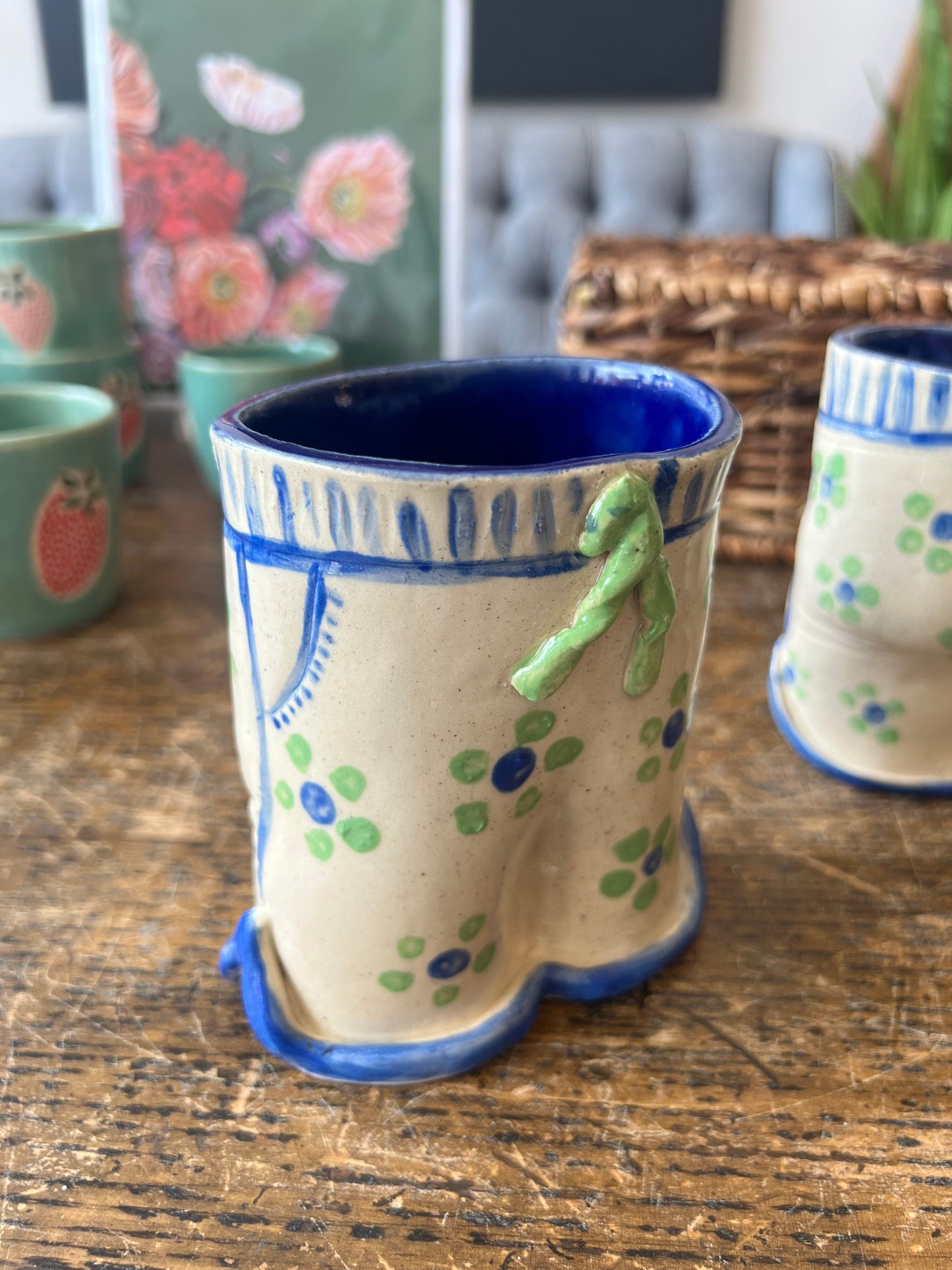 Shorts Cup - Flowers