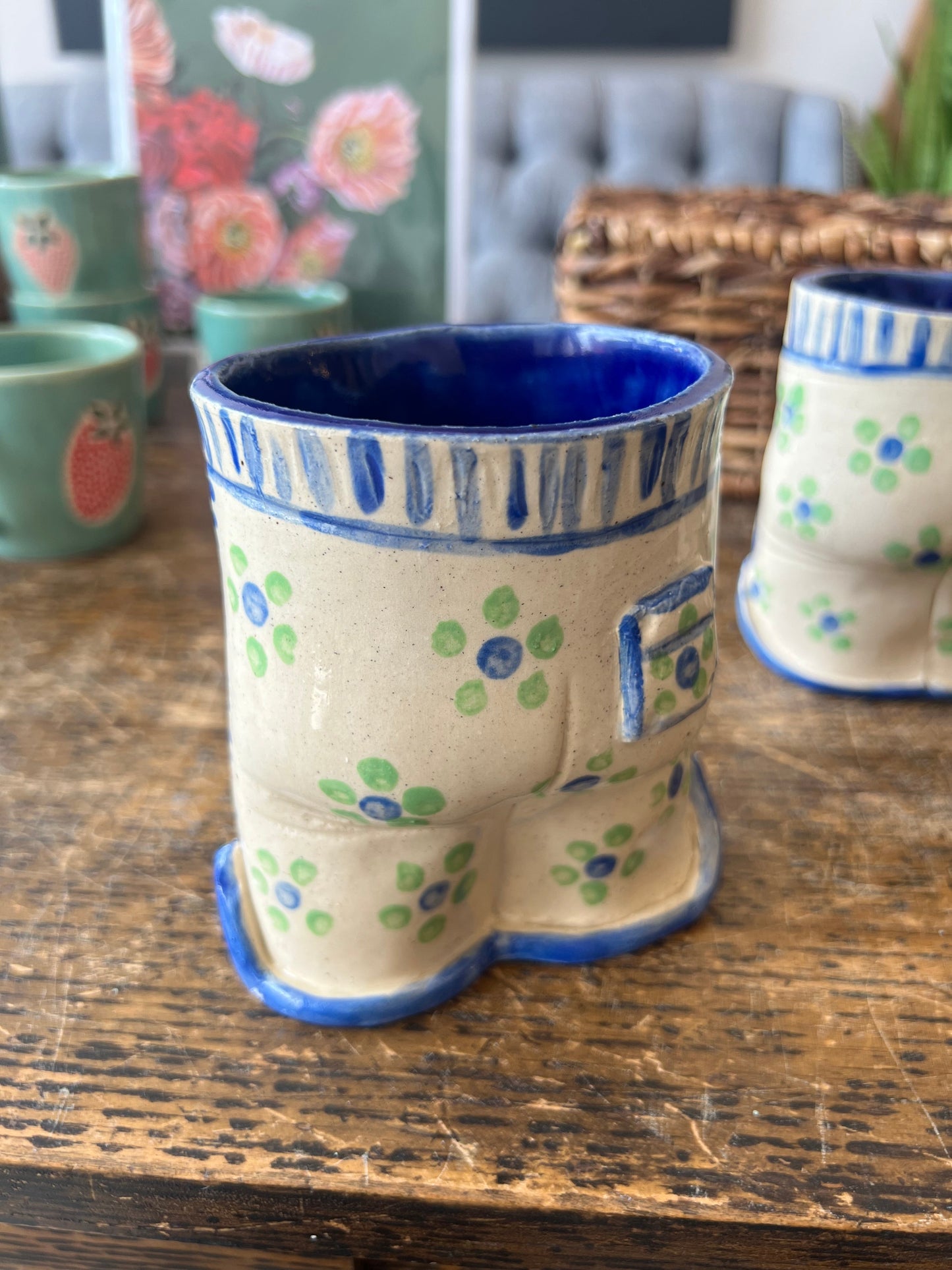 Shorts Cup - Flowers