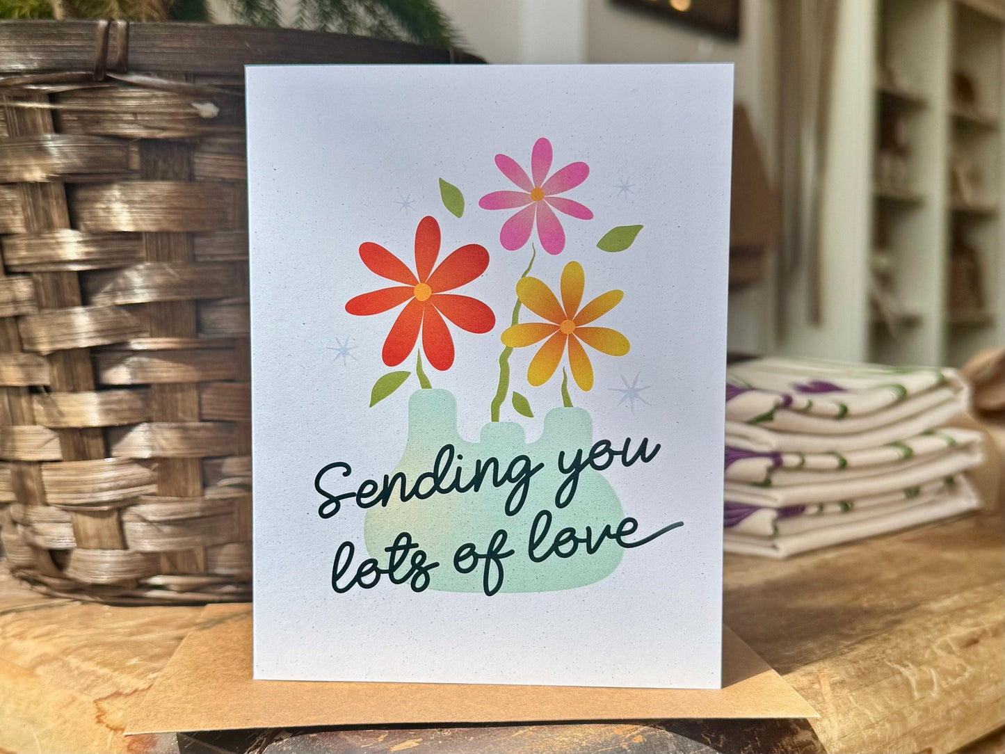 Sending You Lots of Love Card