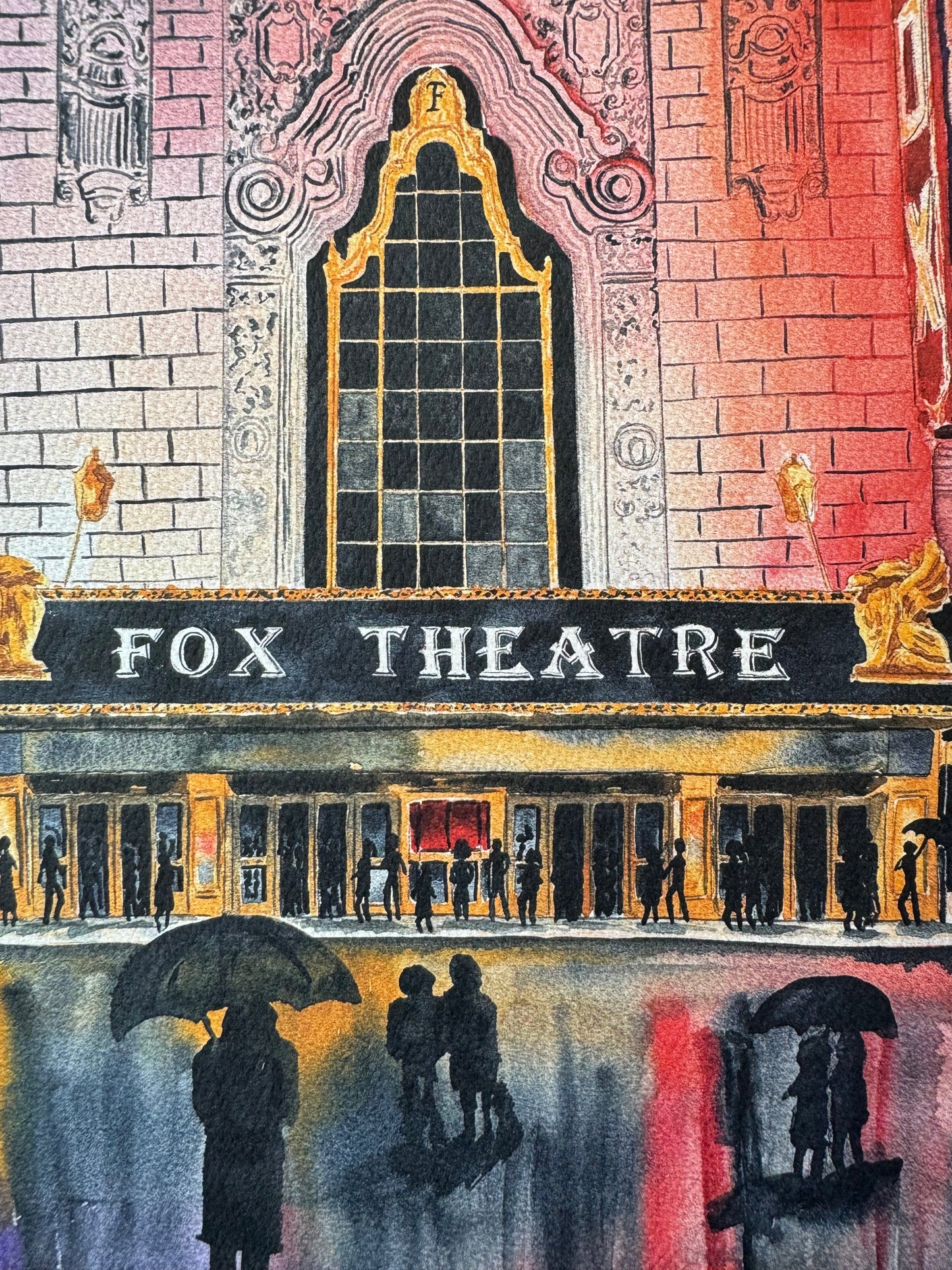 "A Night at the Fabulous Fox" - Print