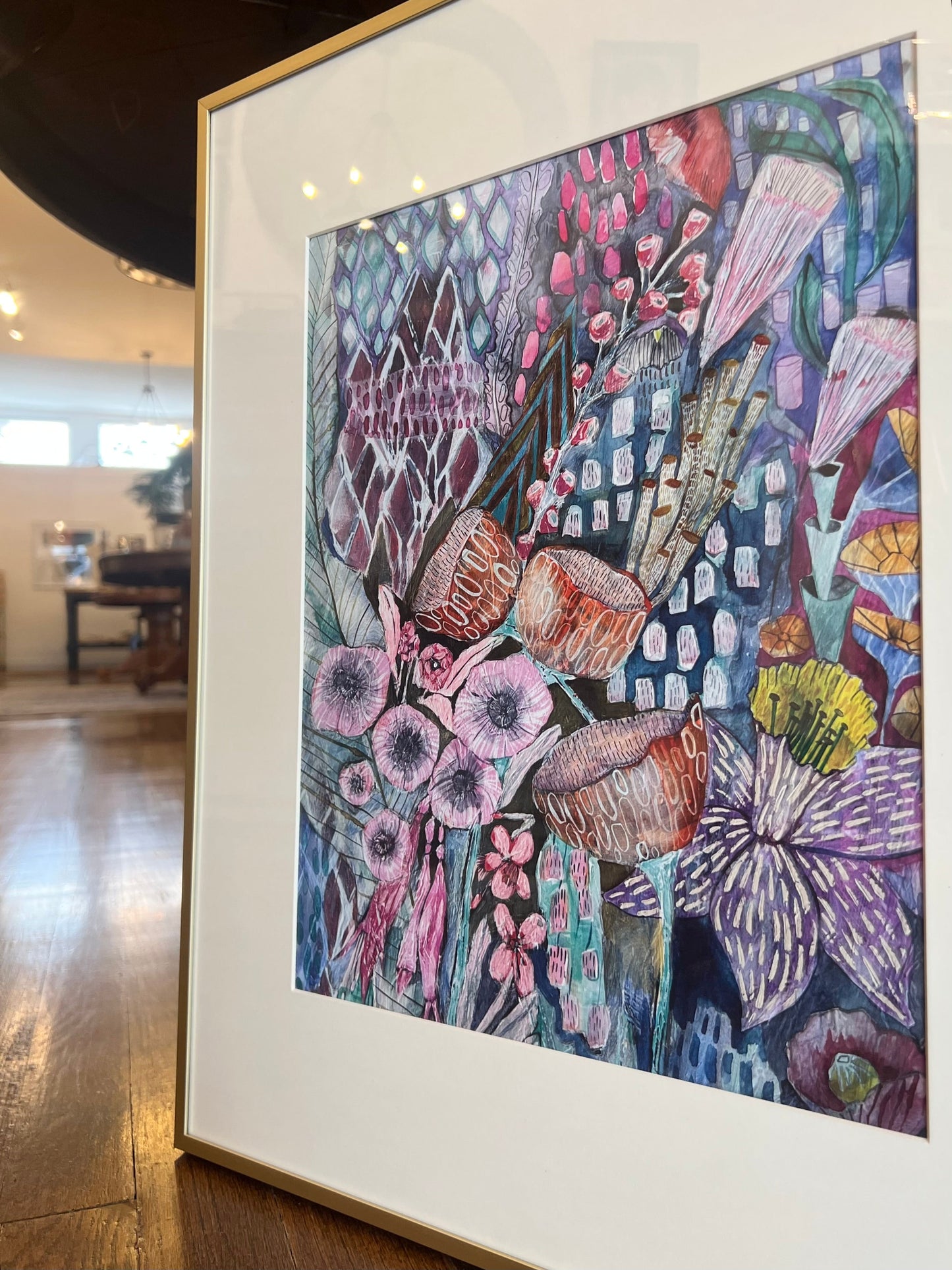 "Aglow" - Framed Print