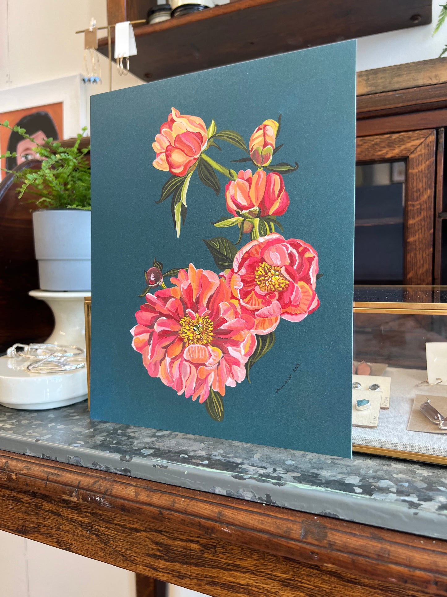"Peonies" - Print
