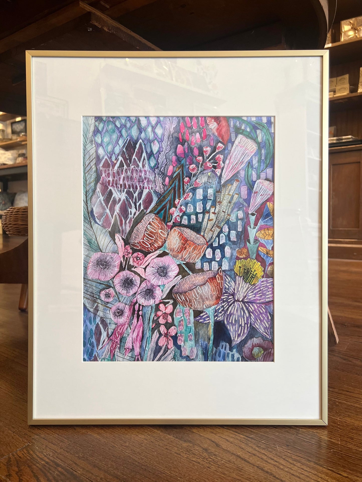 "Aglow" - Framed Print