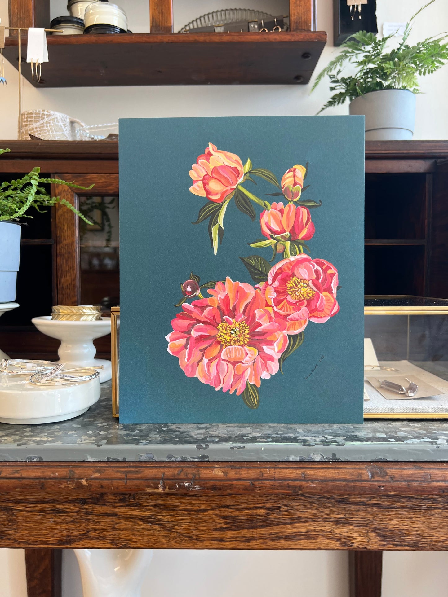 "Peonies" - Print