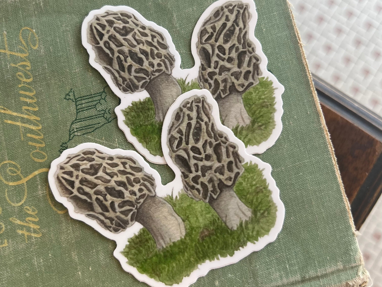 Morel Sticker