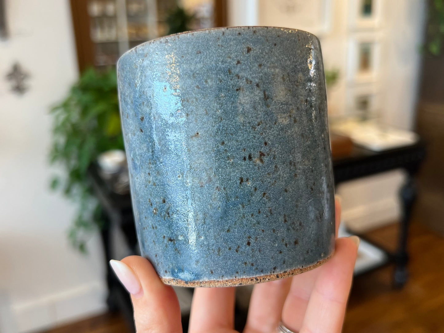 Handleless Mug - Blue