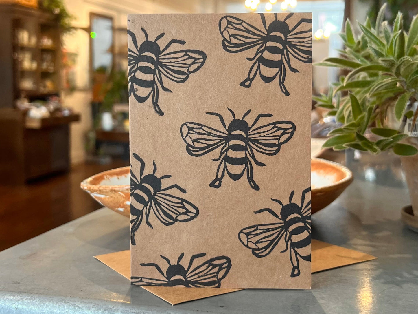 Bee Greeting Card