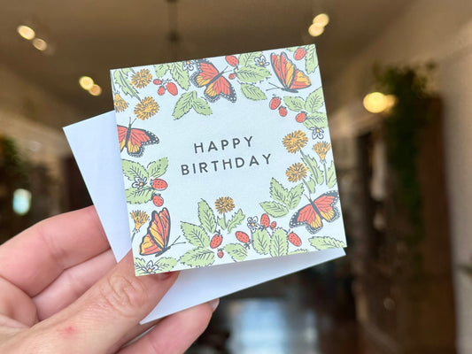 Happy Birthday Mini Greeting Card