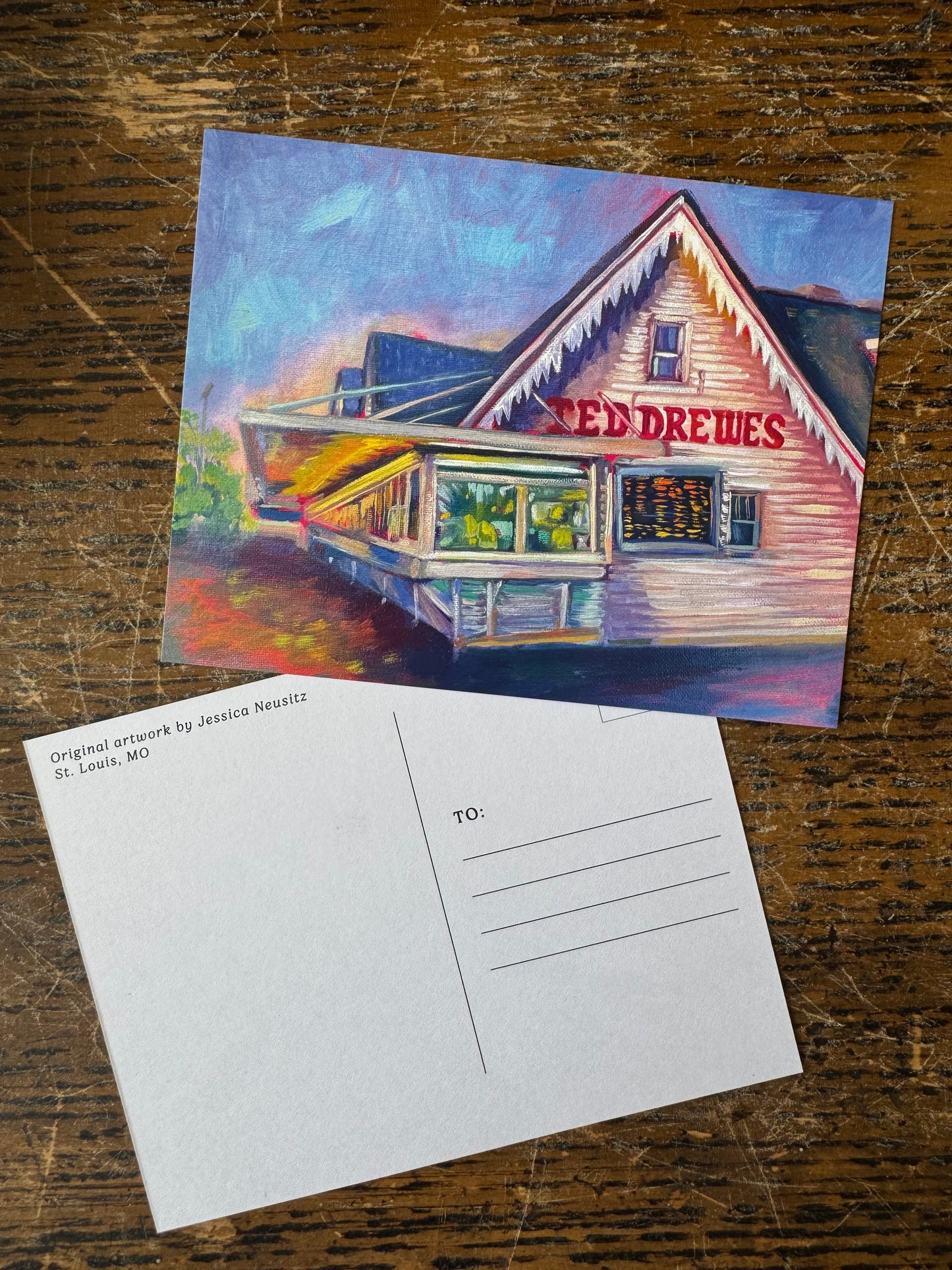 Ted Drewes Postcard