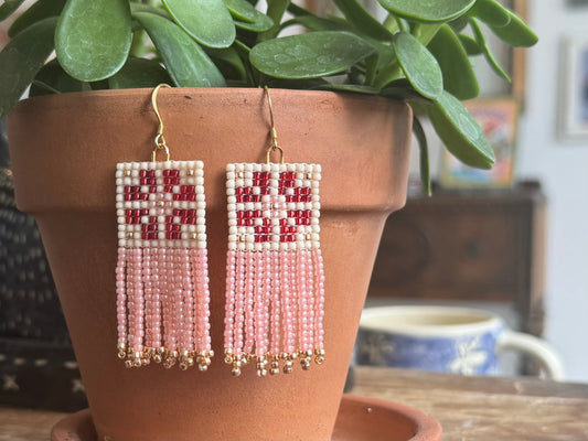 Quilt Block Earrings