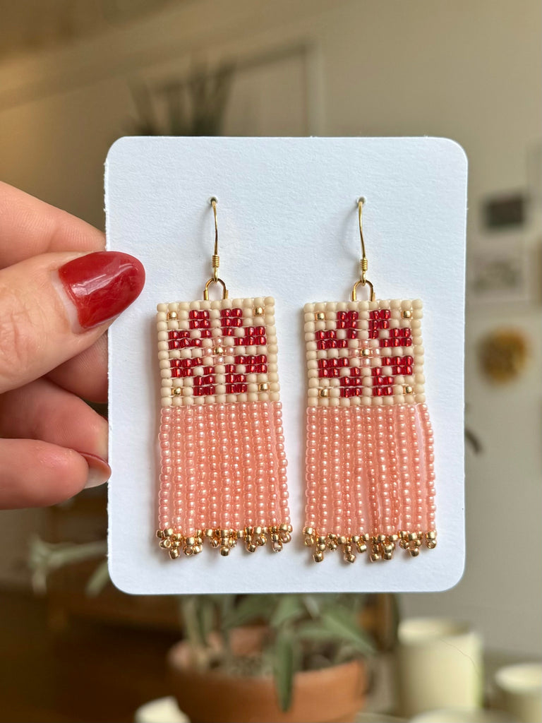 Quilt Block Earrings