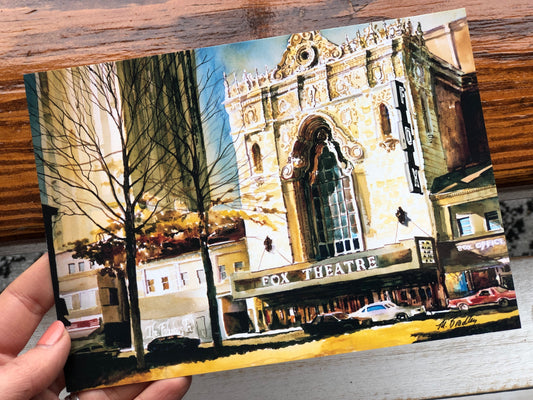 Fox Theatre - Postcard