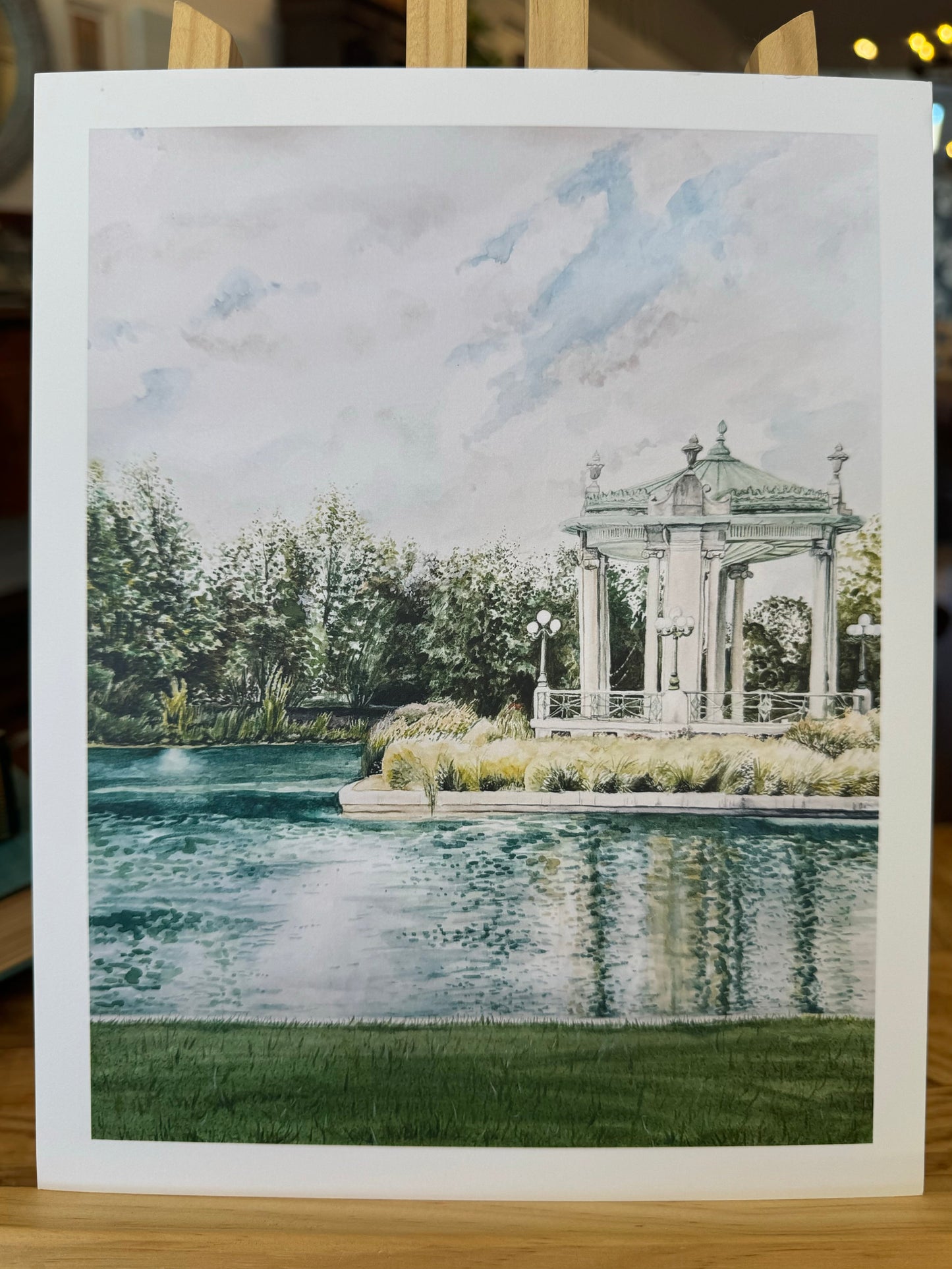 "Forest Park Pavilion" - Print