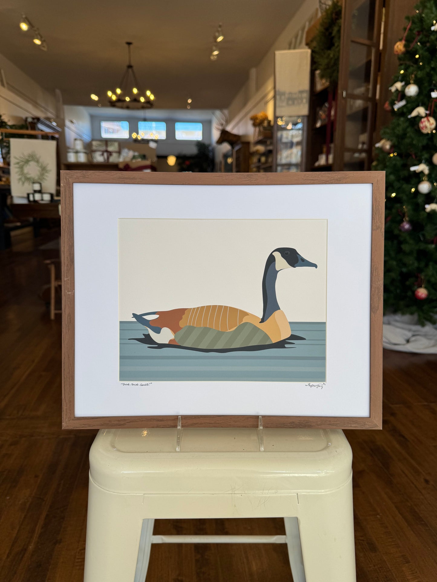 "Duck Duck Goose!" - Framed Print