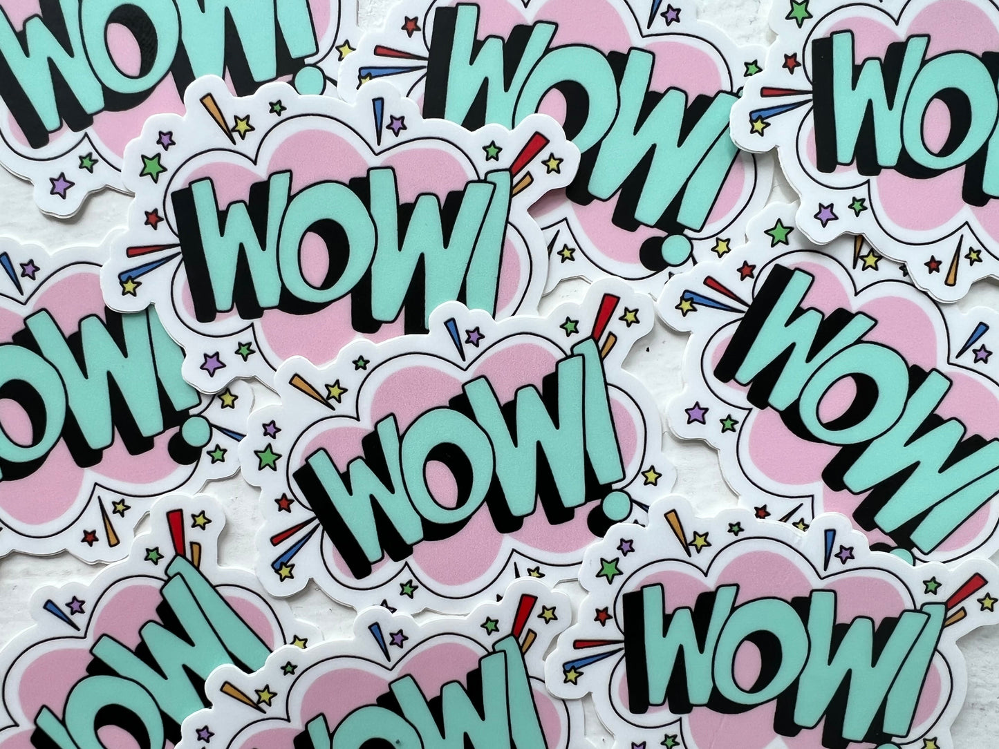 Wow! Sticker