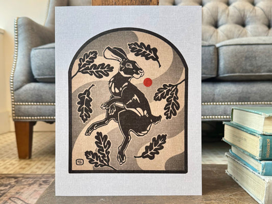 "Still, Rabbit" - Print