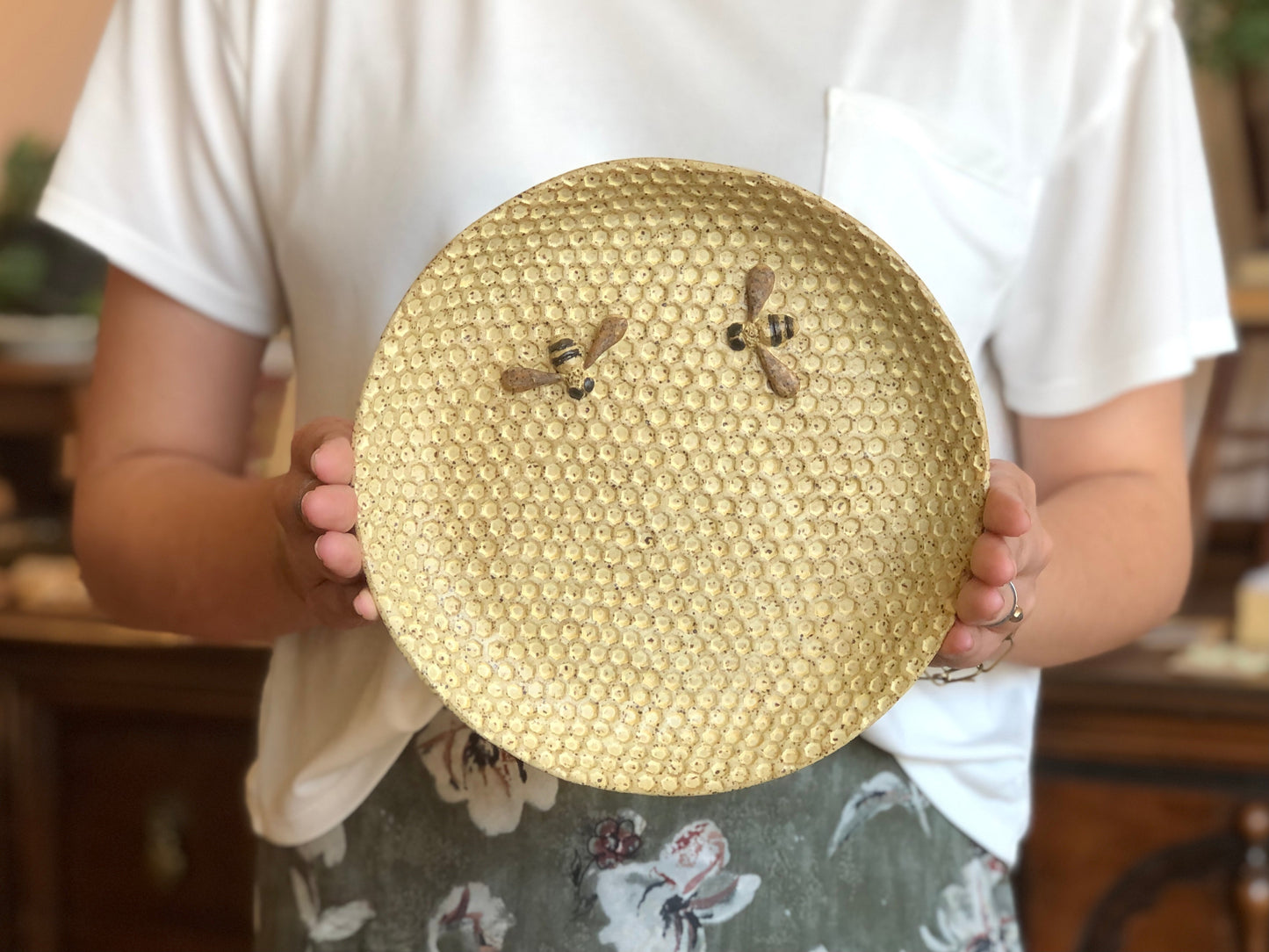 Large Honeycomb Bowl