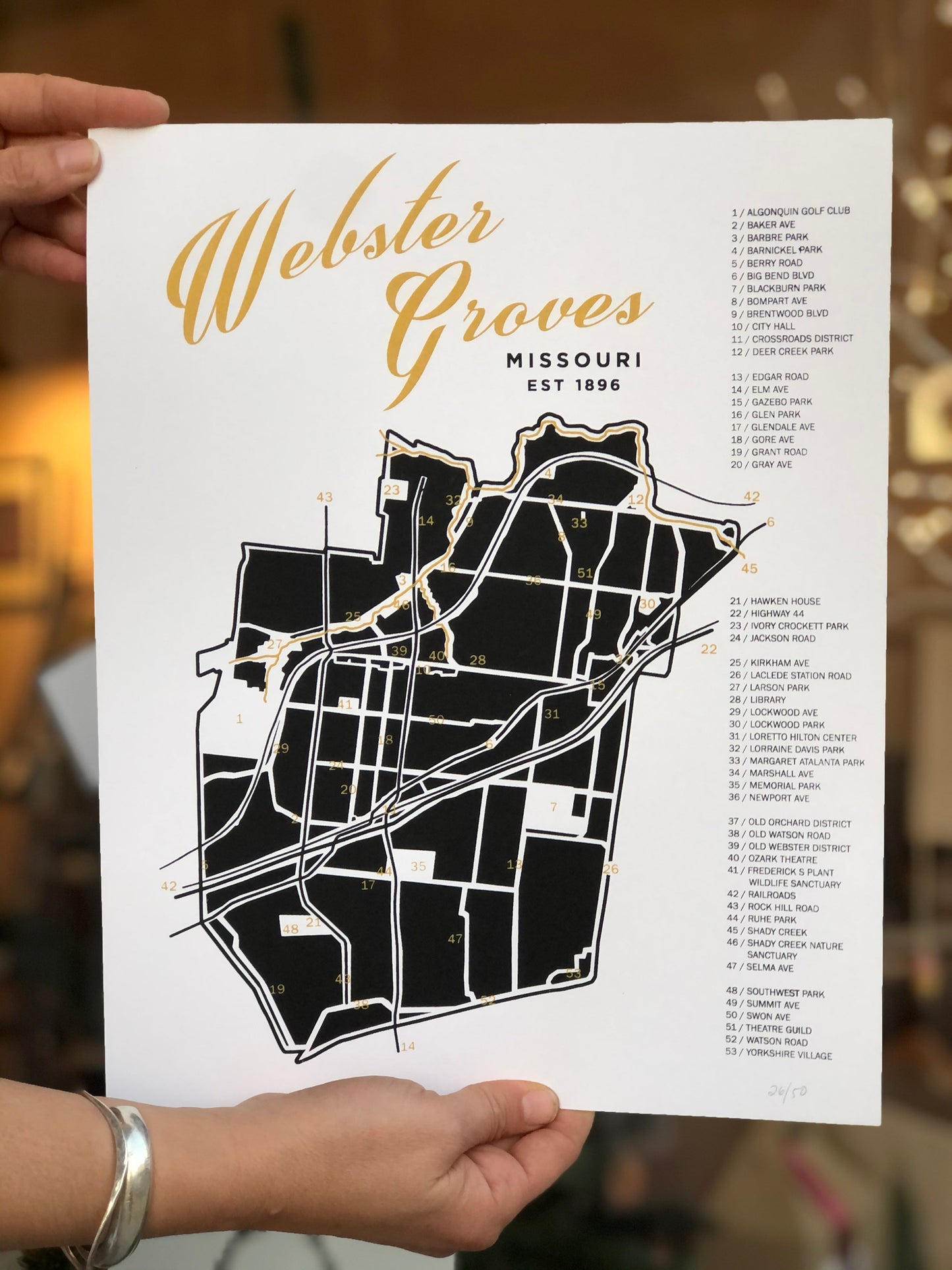 Webster Groves Poster