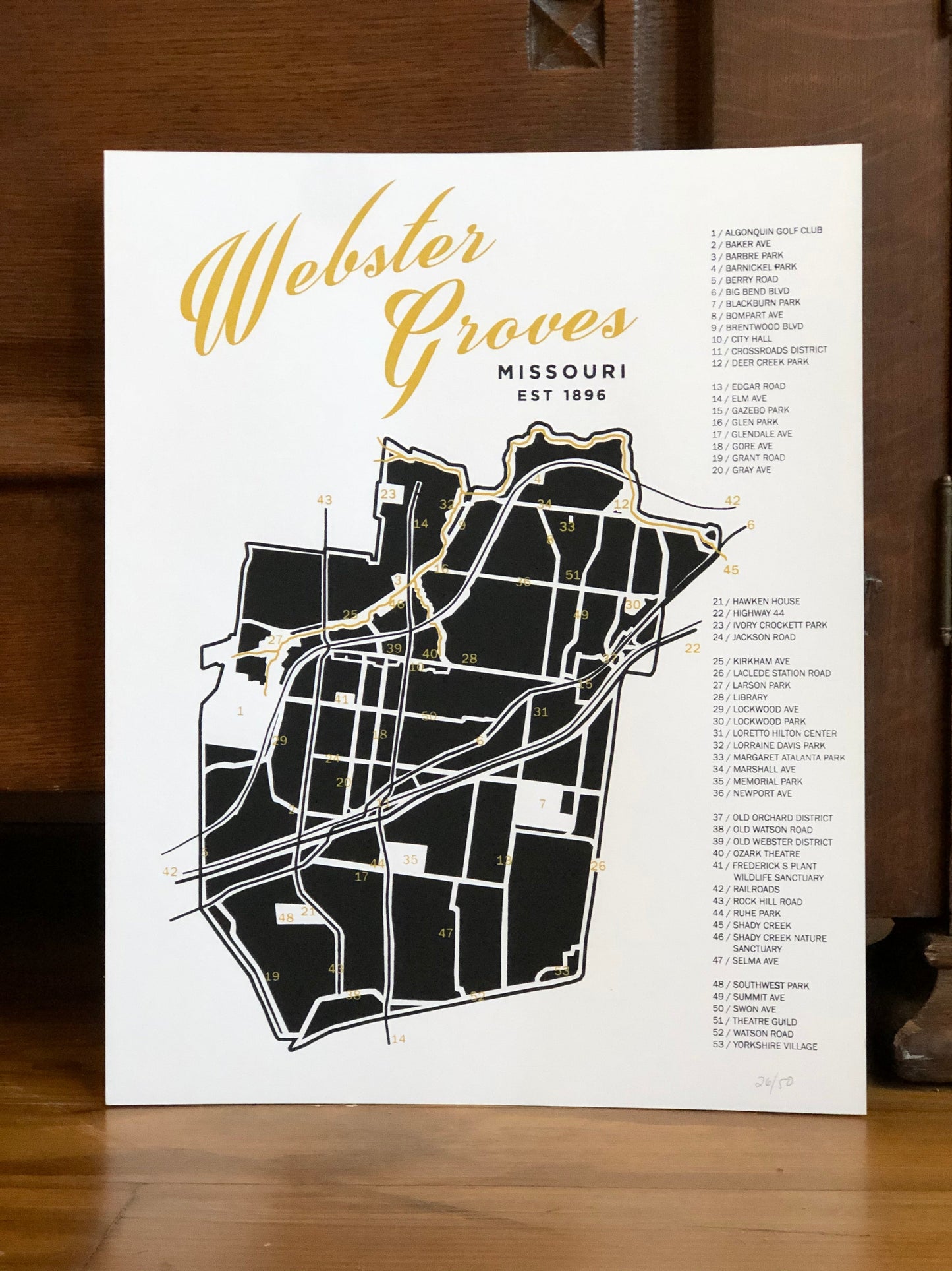 Webster Groves Poster