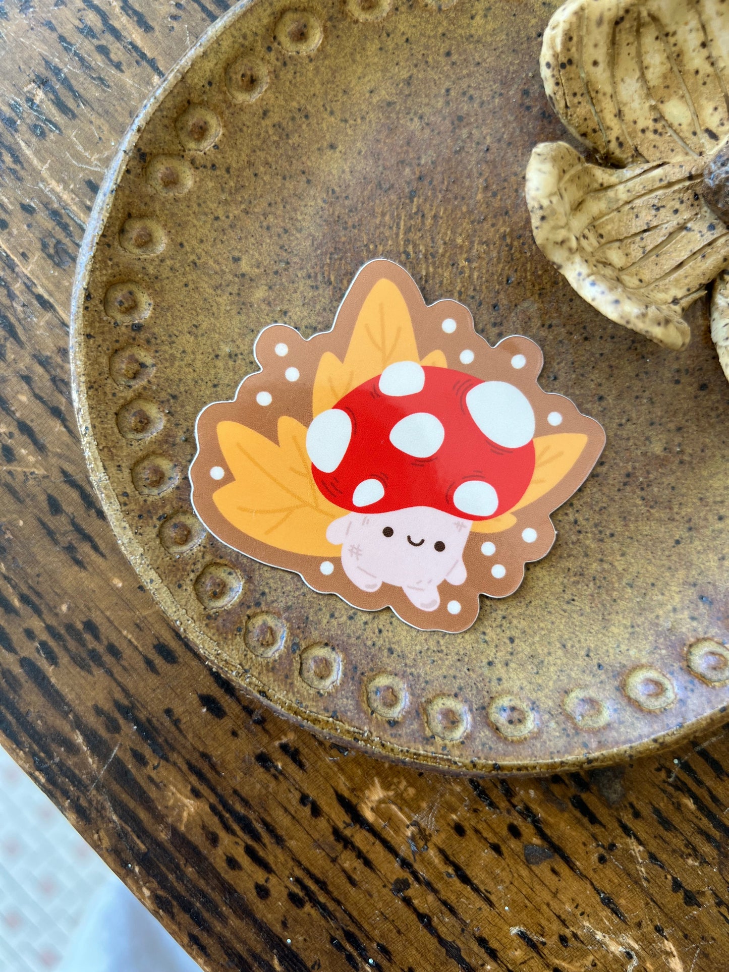 Fall Fungus Sticker