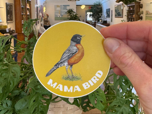 Mama Bird Sticker