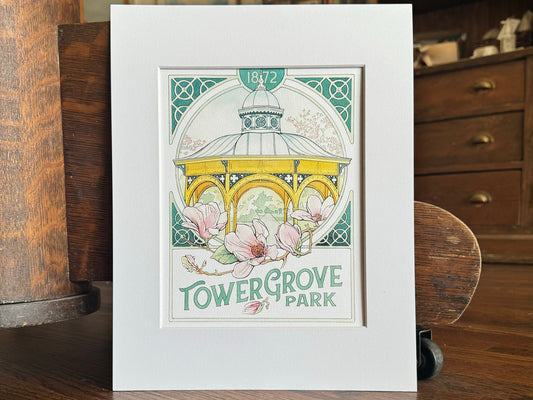 "Tower Grove Park" - Print