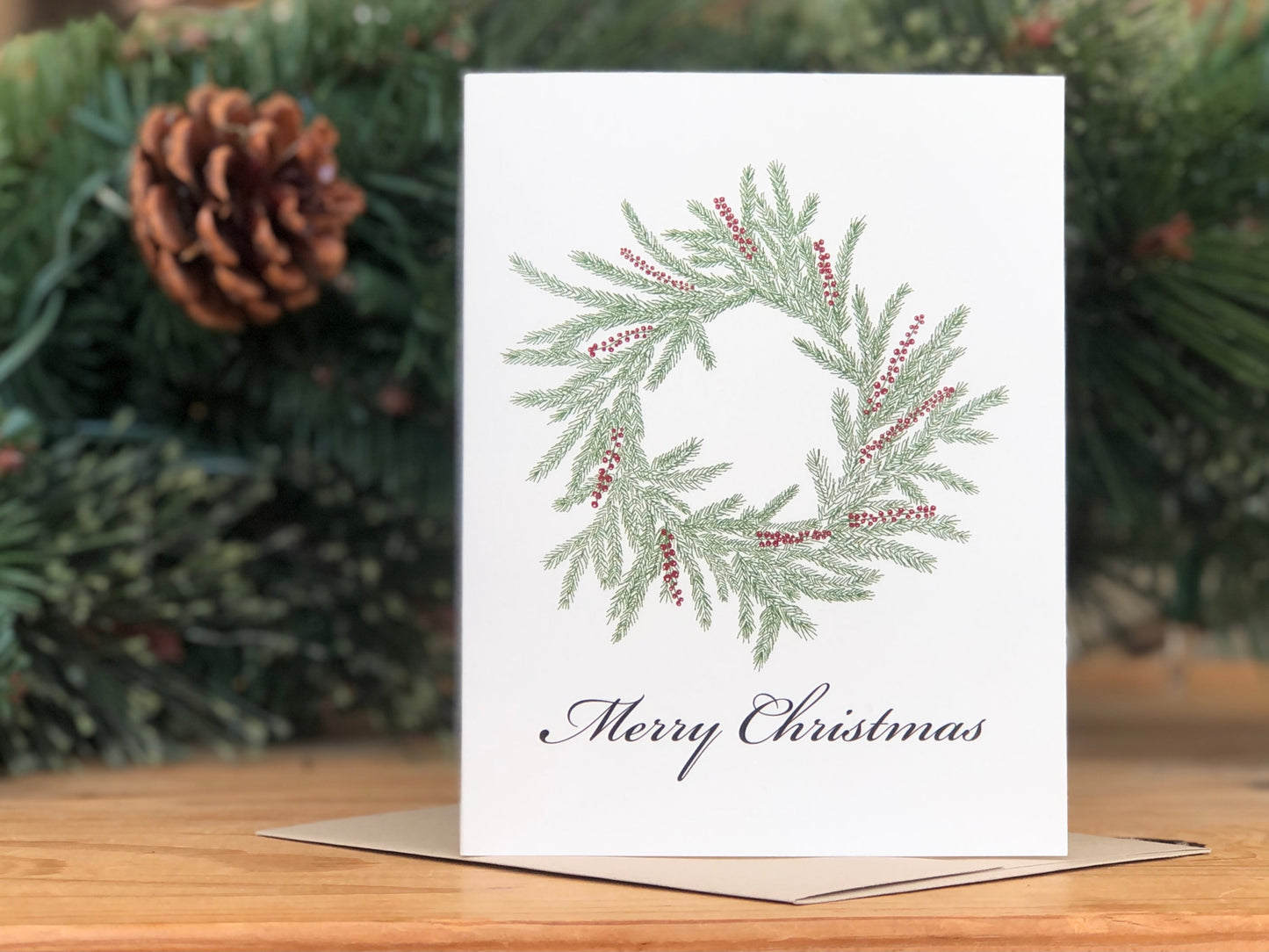 Merry Christmas Greeting Card