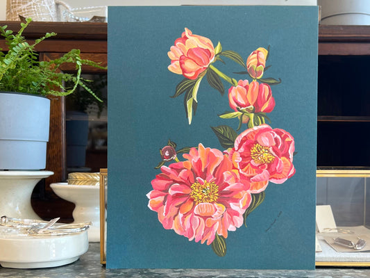 "Peonies" - Print