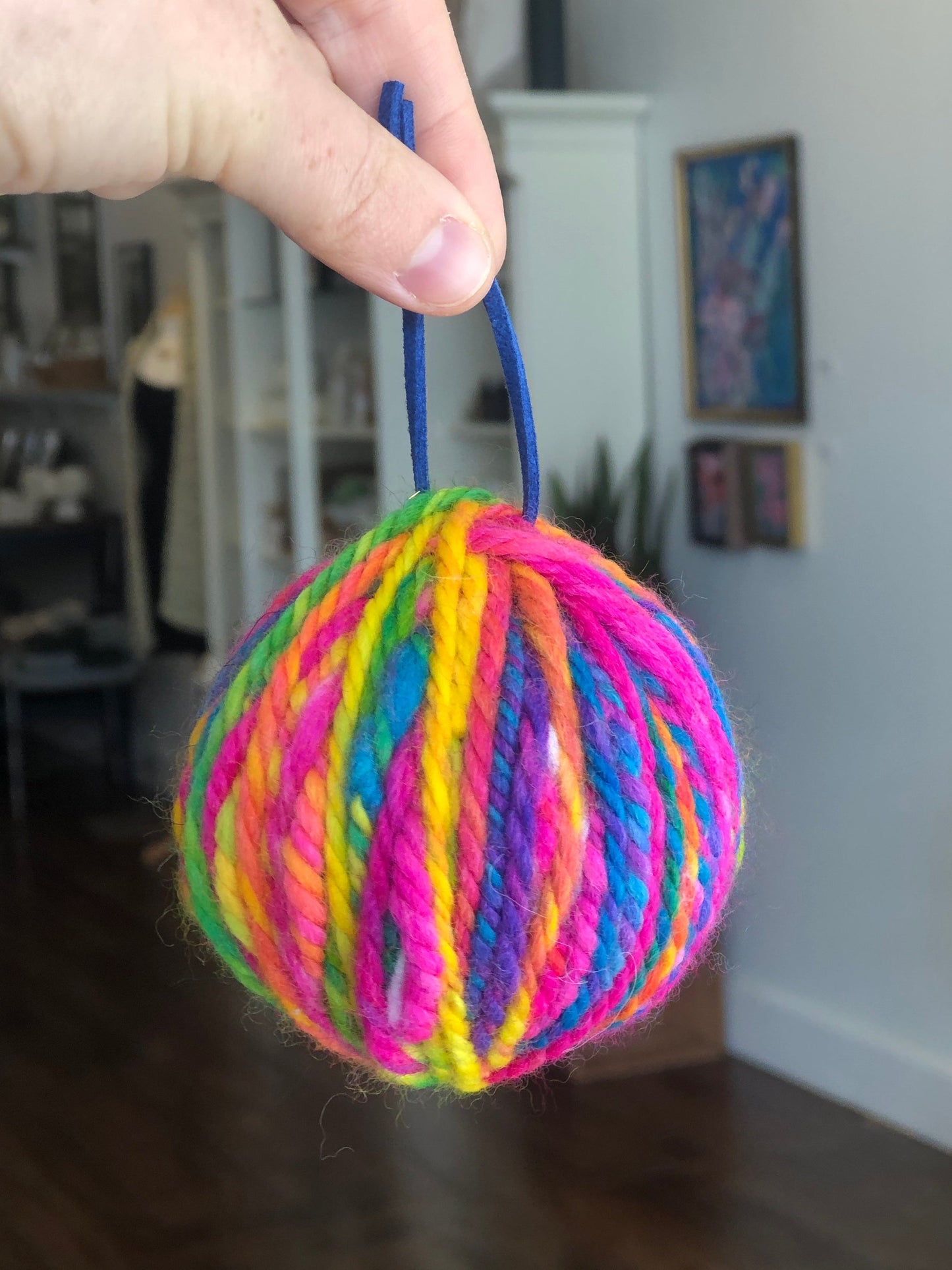 Hand-spun Ornaments