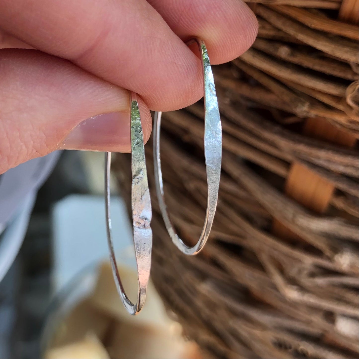 Sterling Silver Hoops