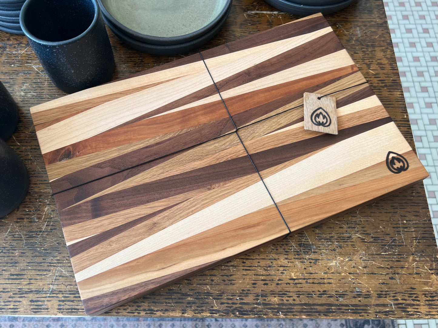 "Peaks" Cutting Board