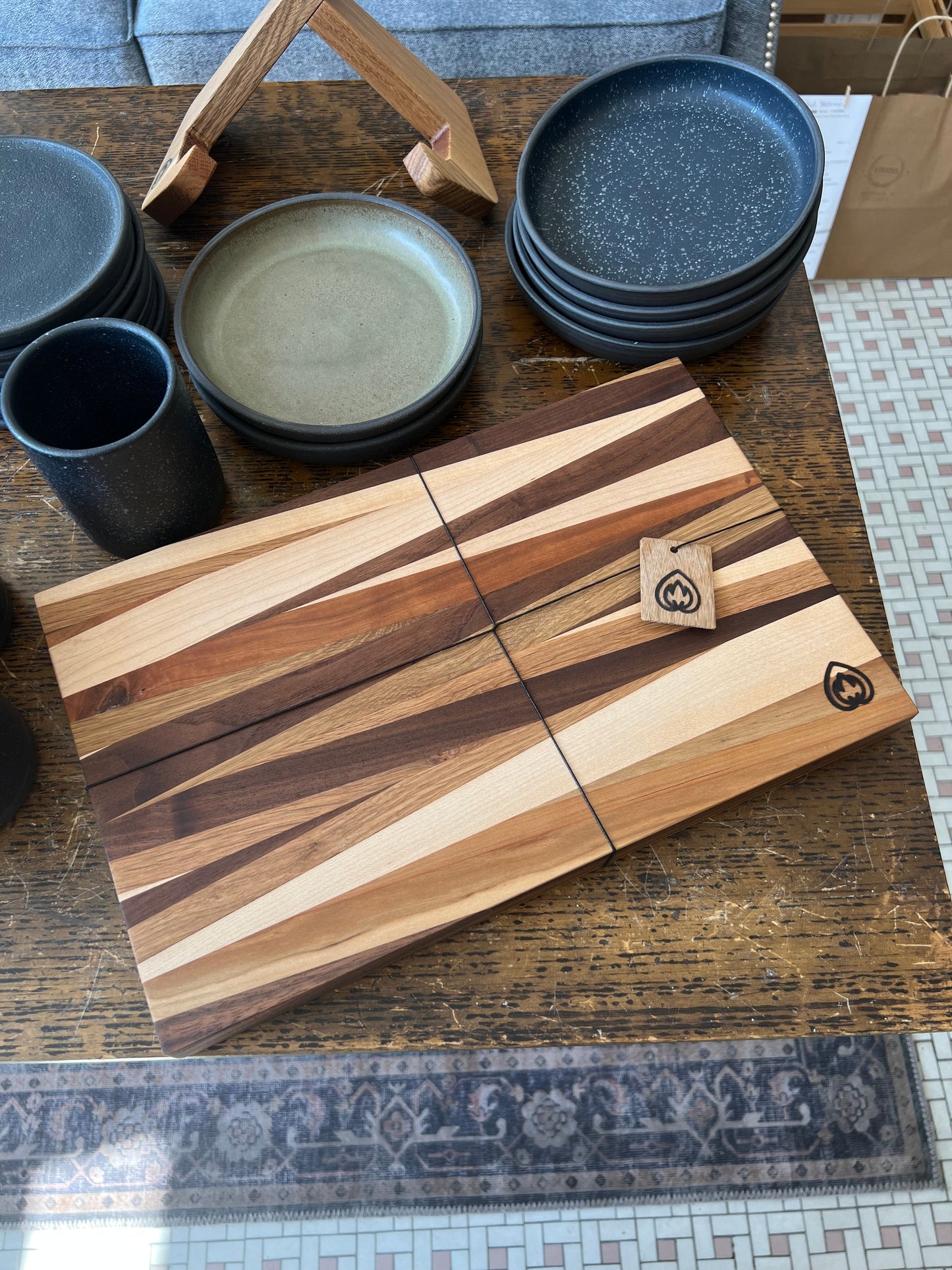 "Peaks" Cutting Board