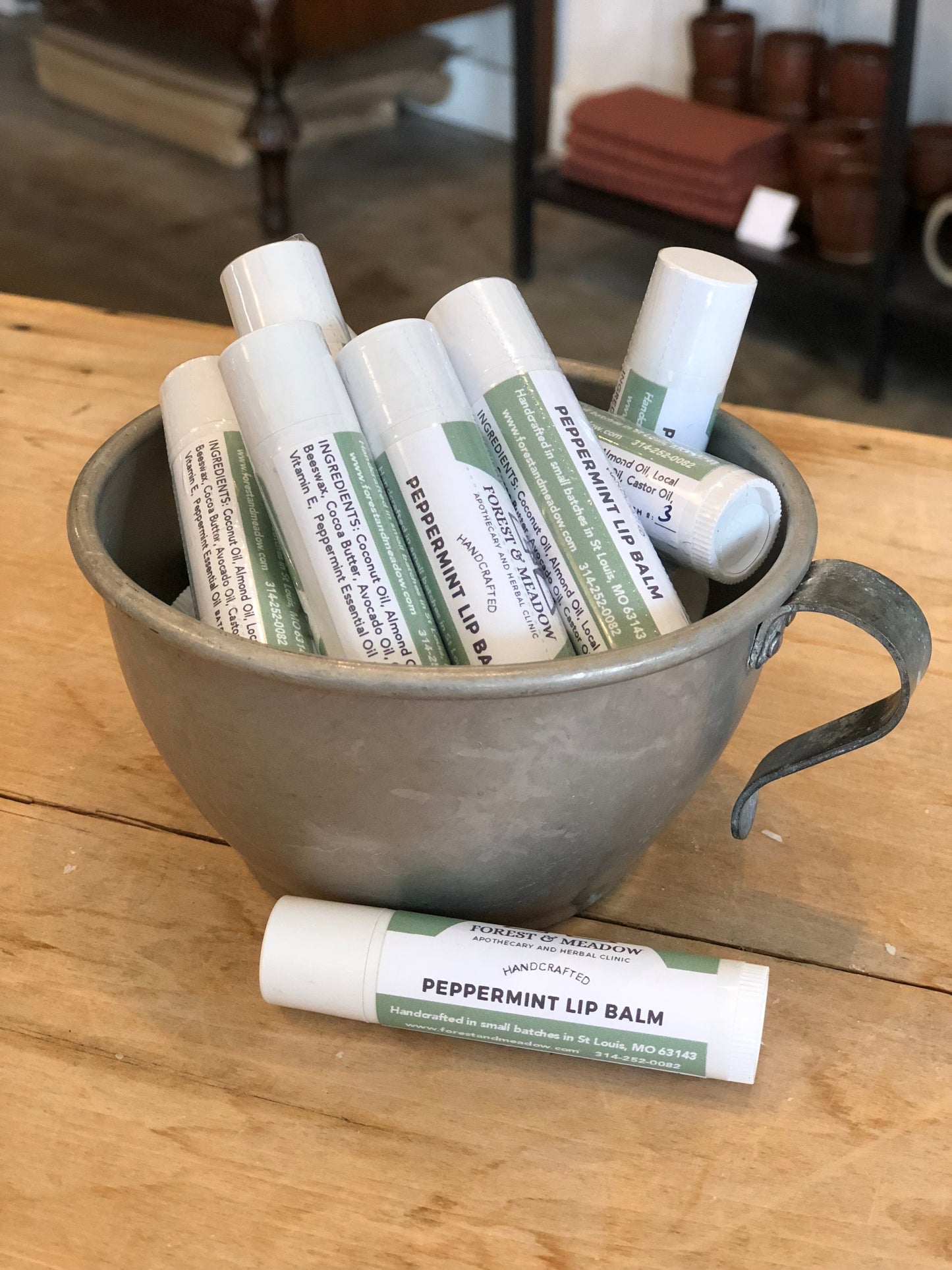 Peppermint Lip Balm