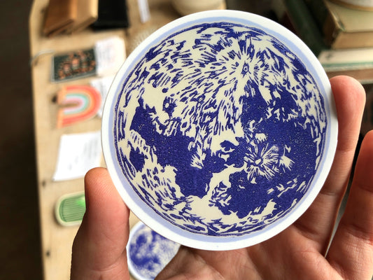 Lavender Moon Sticker
