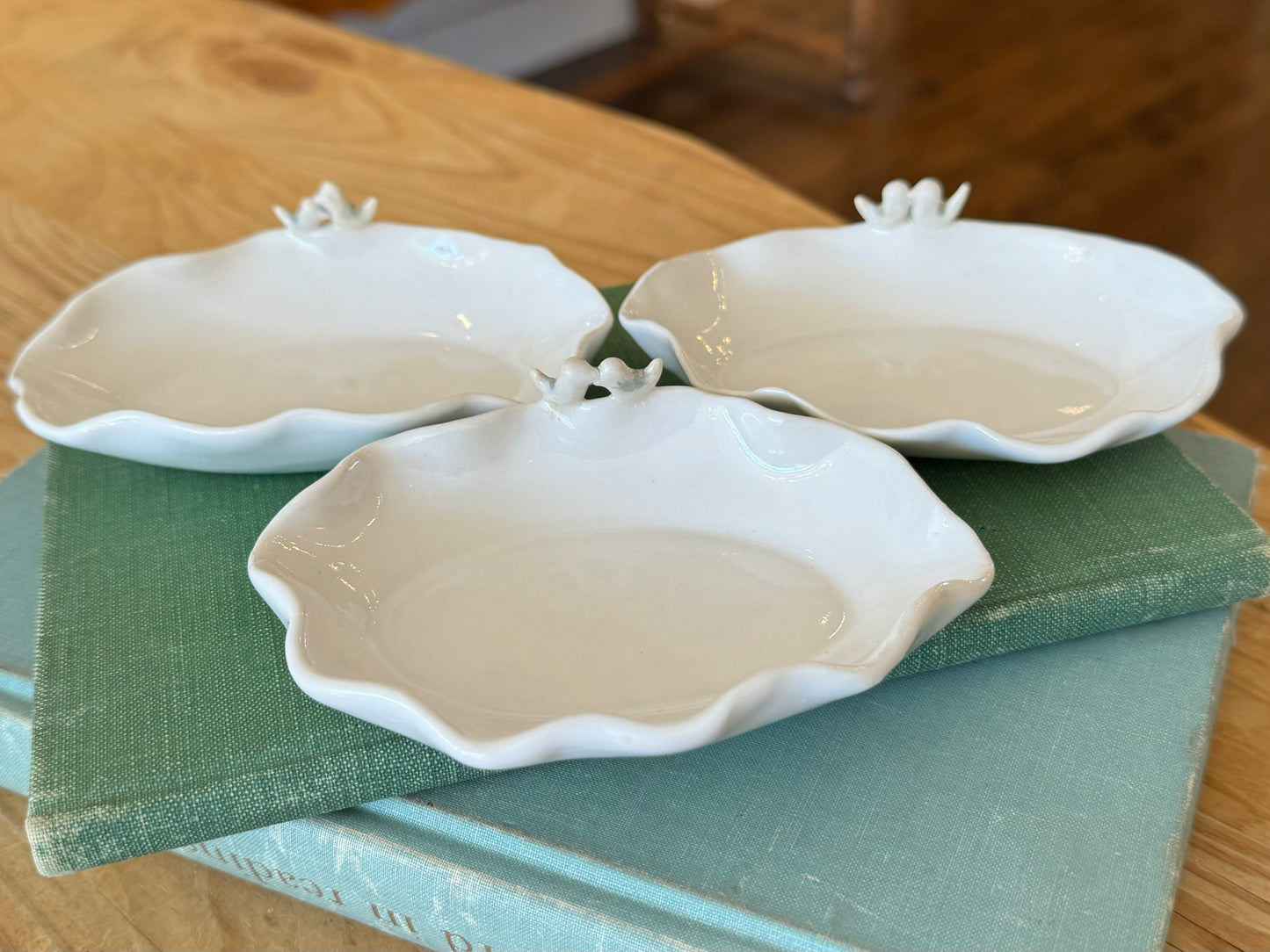 The Lovebirds Trinket Dish - Oval