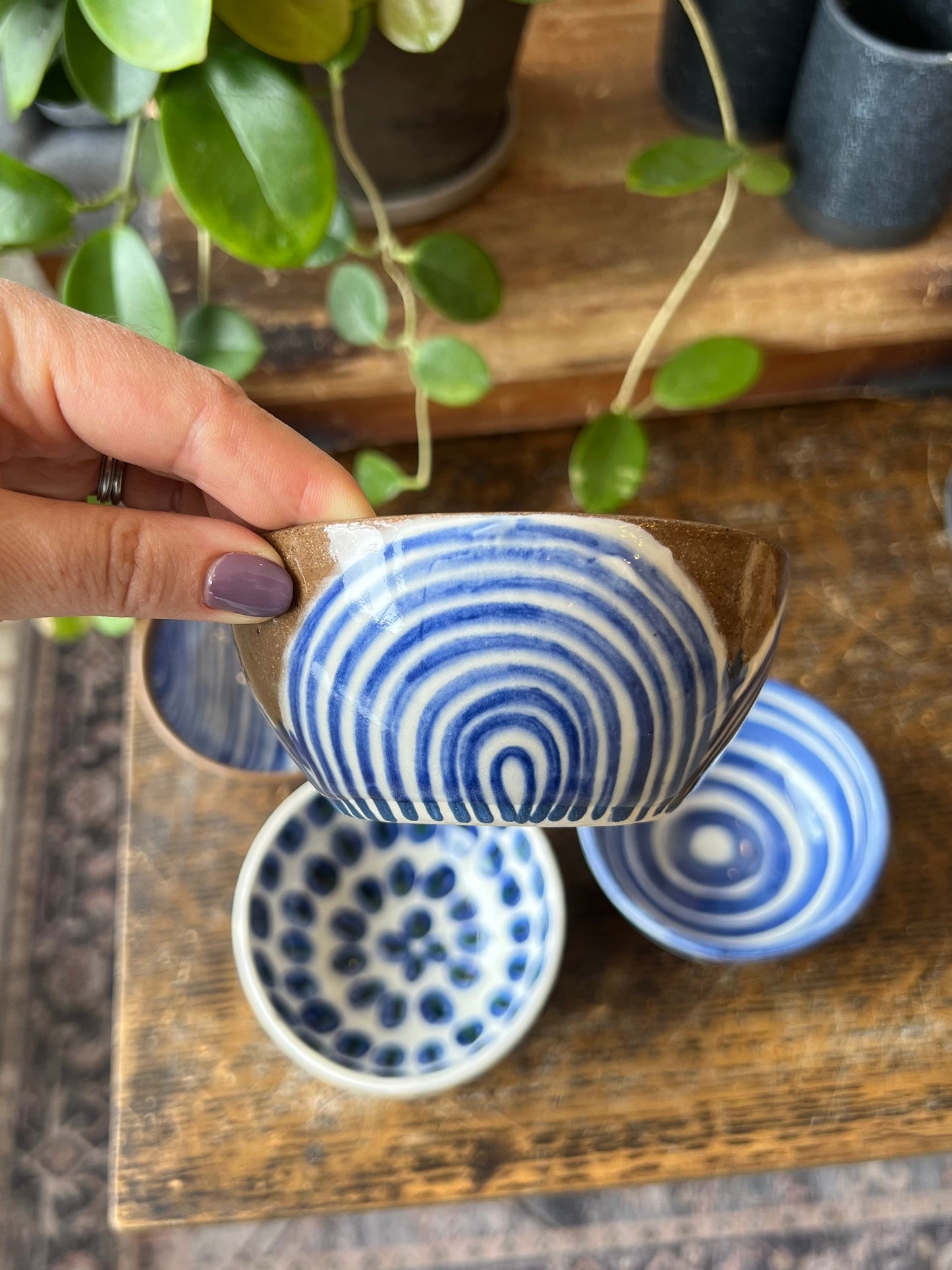 Small Blue Bowl