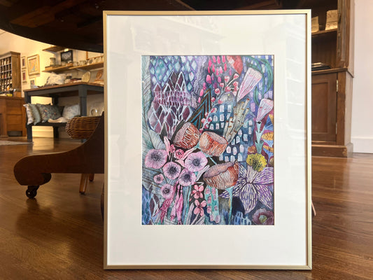 "Aglow" - Framed Print