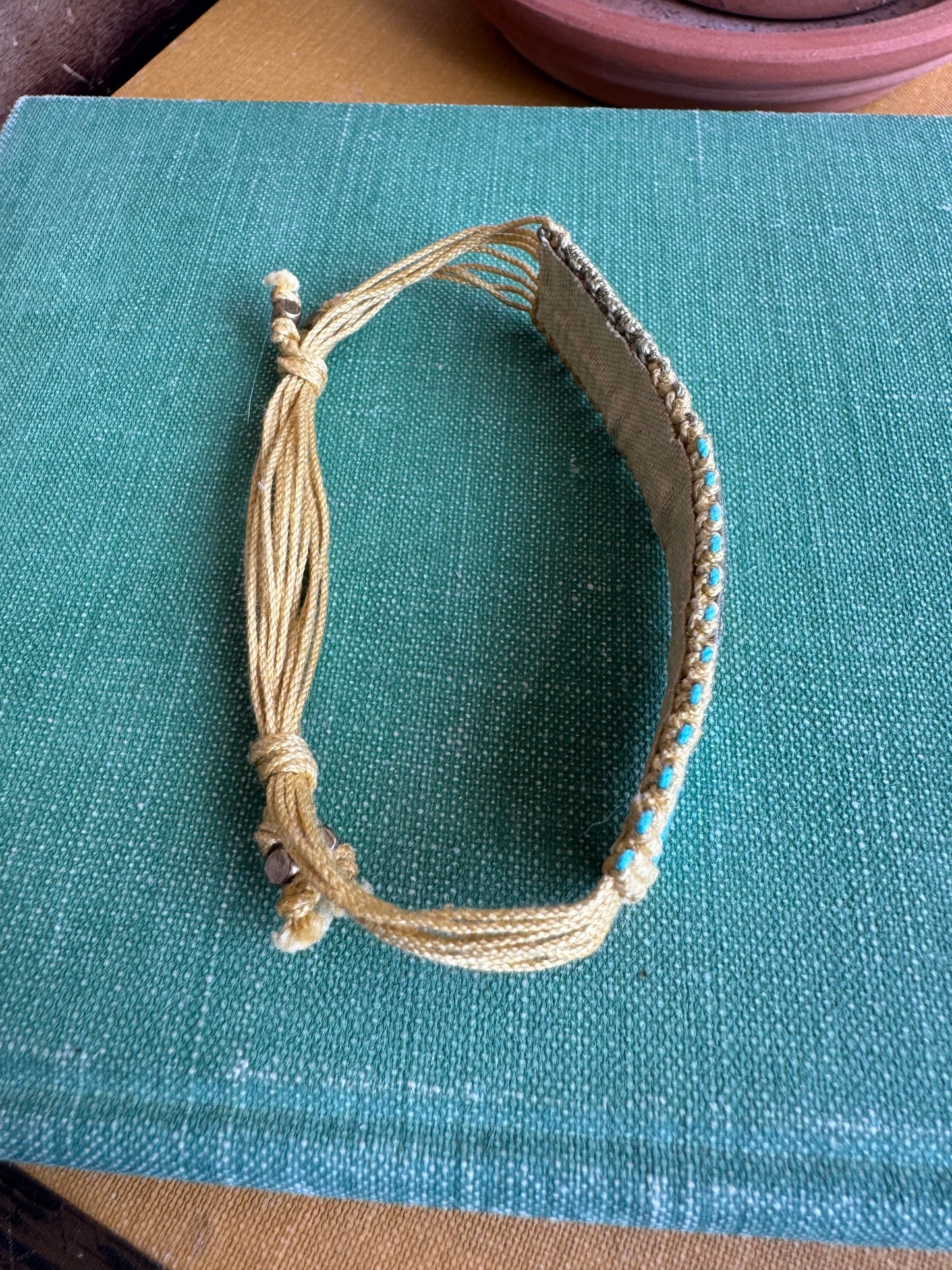 Boho Knotted Bracelet - Dark Gold