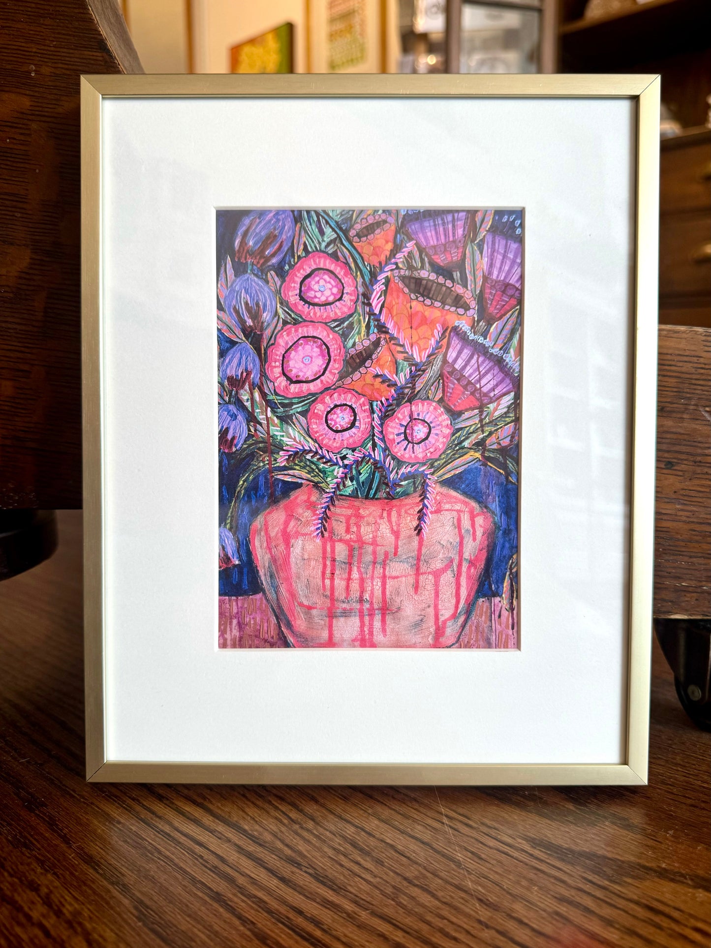 "Spectacular Sadness" - Framed Print